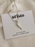 Collar Cornicello silver