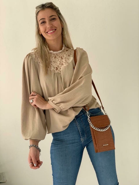 PORTA CELULAR MATILDA CROCO - comprar online