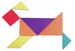 Fichas geo para armar - Tangram - tienda online