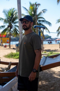 Camisa MDI Nature Connection Verde com Laranja - loja online