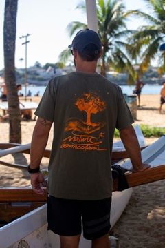 Camisa MDI Nature Connection Verde com Laranja - comprar online