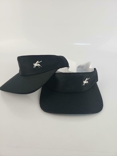 Viseira Preta com Branco - comprar online