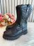 Bota infantil Boiadeira Texana Preto Com Zíper Luxo (3700PT) - comprar online