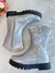 Bota infantil Boiadeira Texana Prata Com Zíper Luxo (3700PA) - comprar online