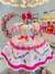 Vestido Infantil Junino Branco Xadrez Colorido Luxo Festas (1422BC) - comprar online
