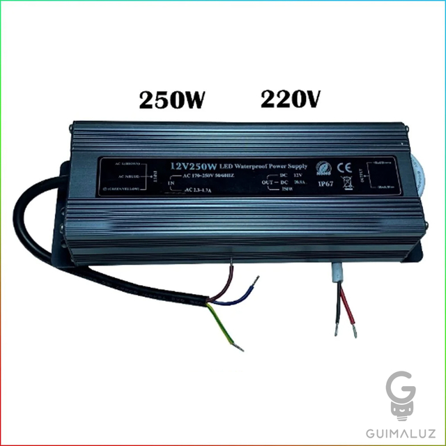 Fonte Blindada 12v 20,8a 250w - comprar online