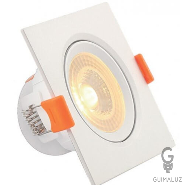Spot Led 5w Quadrado - Guimaluz Technology