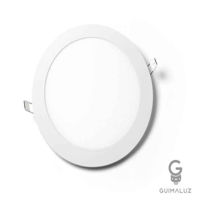 Painel Embutir Slim 12w Redondo na internet