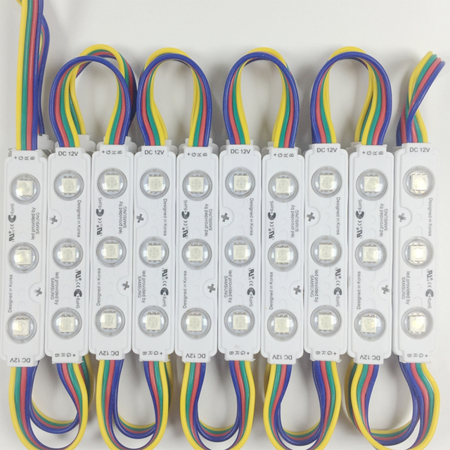 Módulo de Led RGB 1,5W 3leds