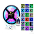Fita Led Digital WS2811 RGB 12v IP67 366 efeitos 150 Leds