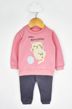 Conjunto - Frisa gatito en internet
