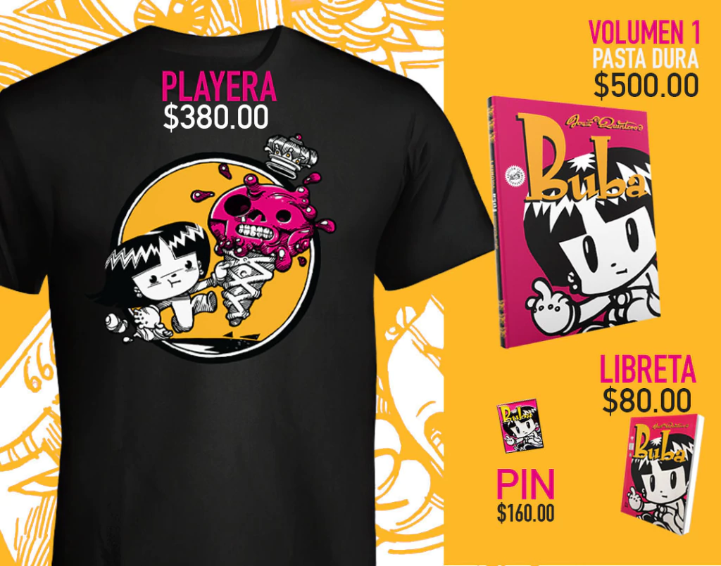[PREVENTA] Buba Volumen 1- PAQUETE MAGENTA