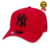 Boné 9FORTY A-Frame MLB New York Yankees vermelho