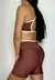 Conjunto de Bermuda de Poliamida Top Alças com Regulagem e Bermuda com ou sem Empina Bumbum - Loja Imponente