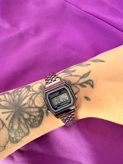 Relógio Casio Pequeno Preto - comprar online