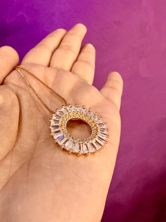 Colar Pedraria Dourado