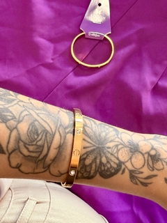Bracelete Aço Cartier - comprar online