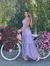 vestido mídi lilac - MV fashion