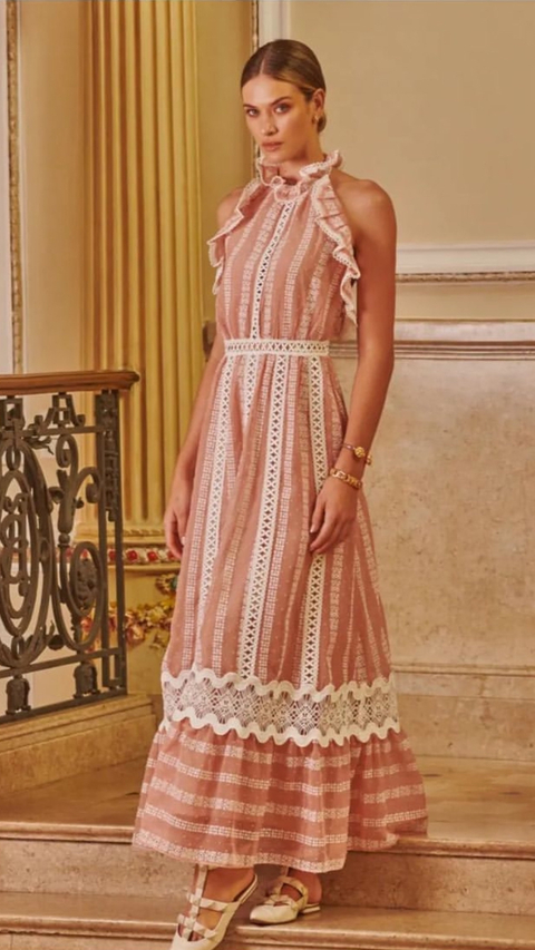 Vestido Abrolhos LN Brand em renda