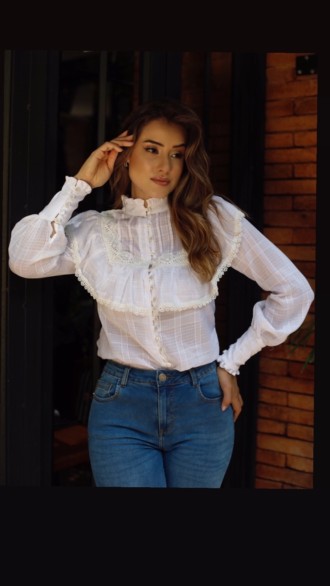 Camisa voil marrocos