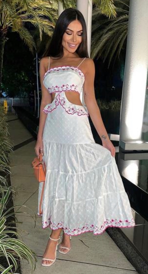 Vestido Cottage Bordado