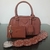 Kit 3 peças (bolsa + carteira + cinto) - loja online