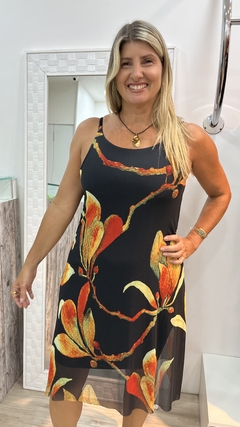 Vestido Subl Mid Alça Fina na internet