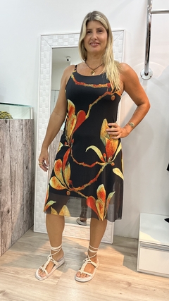 Vestido Subl Mid Alça Fina - comprar online