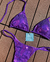 Biquíni Cortininha Metalic Roxo na internet