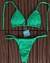 Biquíni Cortininha Lurex Verde