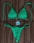 Biquíni Cortininha Lurex Verde - comprar online