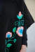 Poncho Orquidea - lana de merino on internet