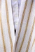Poncho Lirio Blanco - lana de merino - comprar online