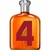 Perfume Ralph Lauren Polo Big Pony orange 4 EDT Masculino 125ml