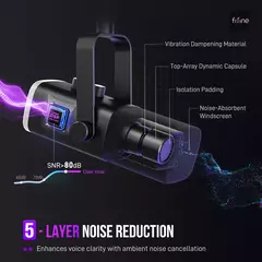 Microfone Dinâmico Fifine AM8 - loja online