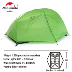 Barraca Naturehike Star River 2P 20D Ultralight - comprar online