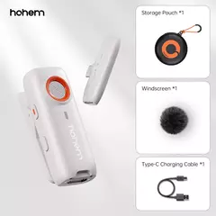 Microfone de Lapela Hohem ISteady MIC-01 - loja online
