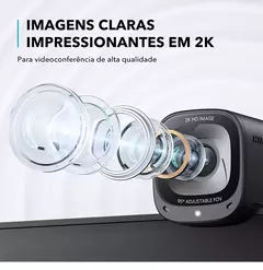 Webcam Anker Powerconf C200 2k - loja online