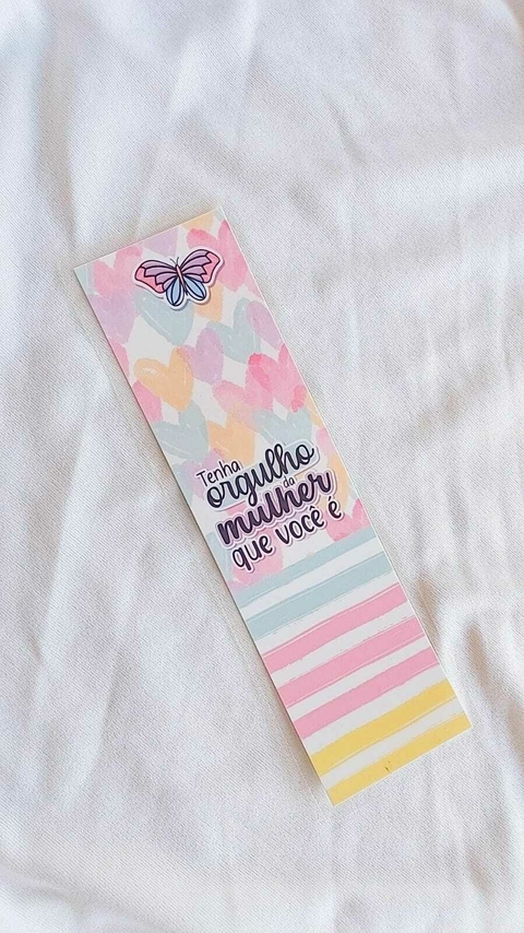 Marca Página Plastificado