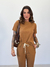 CONJUNTO KARIN BLUSA + CALÇA OCRE - Hira Store