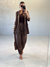 BLAZER DANIELY MARROM ANNA TORQUATO - loja online