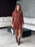 VESTIDO DANIELE MARROM ANNA TORQUATO na internet