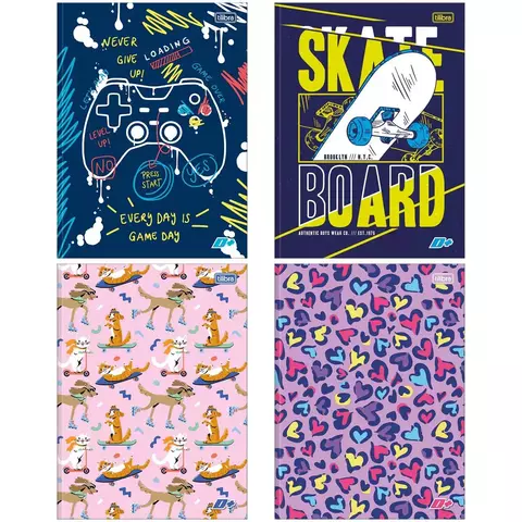 Caderno Brochura Universitário 96folhas Capa Dura D+ Tilibra