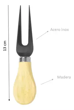 Tabla Para Queso 3 utensillos Madera - tienda online