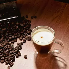 Taza Doble Vidrio Térmico Con Asa 350ml Carol en internet