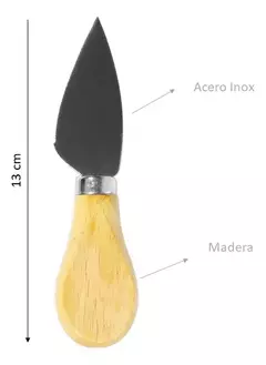 Imagen de Tabla Para Queso 3 utensillos Madera