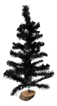 Arbol Navidad De Mesa 80 Cm Base tronco de Madera - tienda online