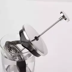 Cafetera Embolo De Vidrio Forma Triangulos - 4K HOME - TIENDA MAYORISTA