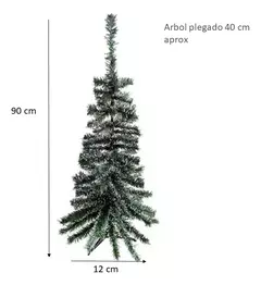 Arbol De Navidad Verde P/blanca 90 Cm - comprar online