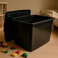 Baul Cajon Organizador Con Ruedas y Tapa. - comprar online